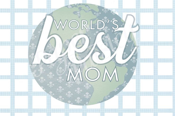 World's Best Mom Care Package Sticker Kit