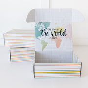 You Mean the World to Me Shipping Boxes - package of three