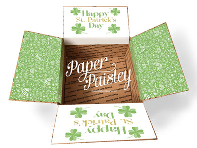 Happy St. Patrick's Day Care Package Sticker Kit