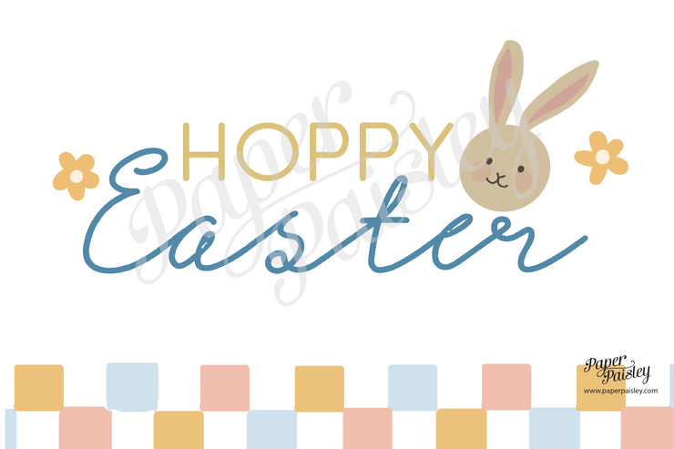 Hoppy Easter Care Package Sticker Kit