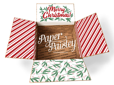 Merry Christmas Care Package Sticker Kit