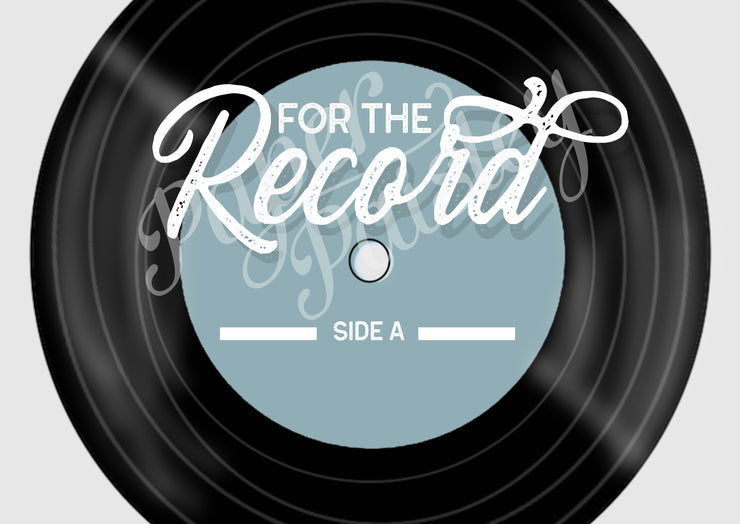 For the Record Care Package Sticker Kit