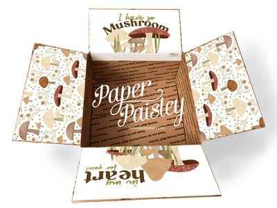 I Have so Mushroom in my Heart for You Care Package Sticker Kit