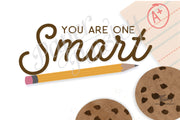 You're One Smart Cookie Care Package Sticker Kit