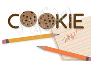 You're One Smart Cookie Care Package Sticker Kit