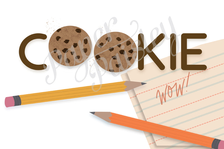 You're One Smart Cookie Care Package Sticker Kit