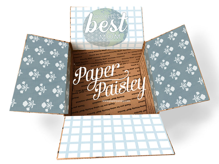 World's Best Mom Care Package Sticker Kit
