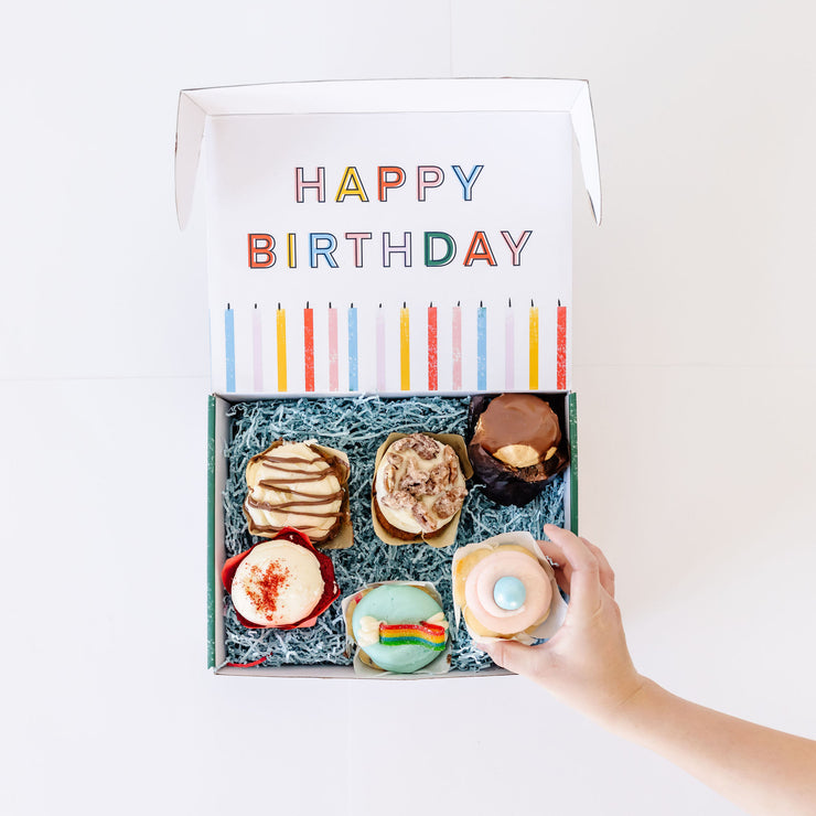 Happy Birthday Shipping Boxes - package of three