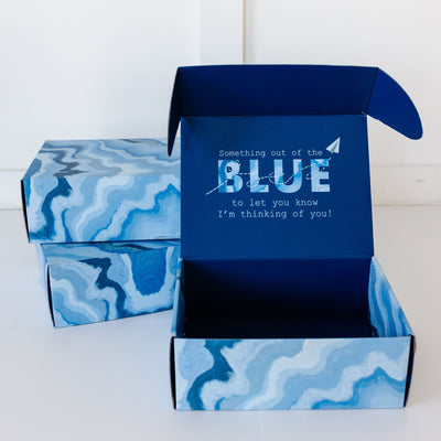 Out of the Blue Shipping Boxes - package of three
