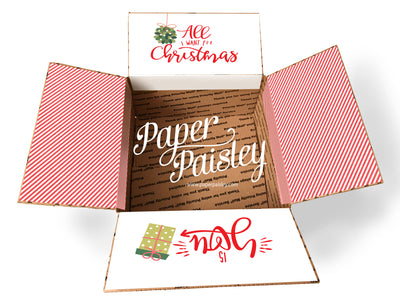 All I Want For Christmas is You Care Package Sticker Kit
