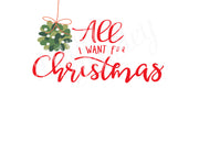 All I Want For Christmas is You Care Package Sticker Kit