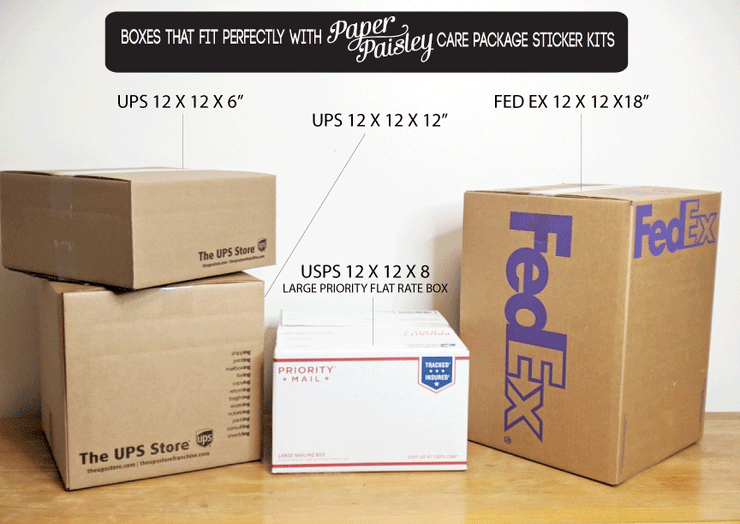 Oh My Gourd I Miss You Care Package Sticker Kit