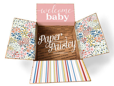 Baby Girl Care Package Sticker Kit
