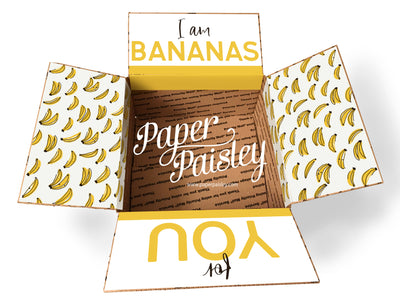Bananas For You Care Package Sticker Kit