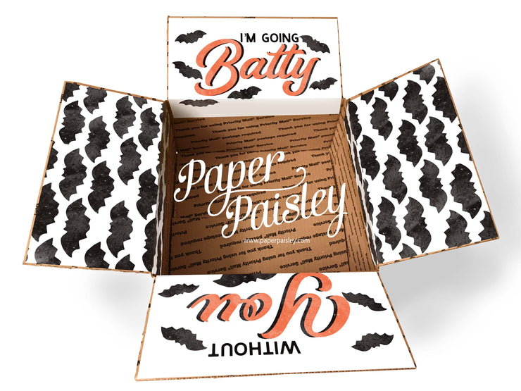 Batty Without You Care Package Sticker Kit