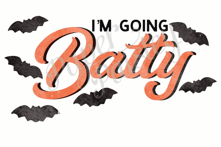 Batty Without You Care Package Sticker Kit