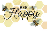 Bee Happy Care Package Sticker Kit