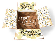 Bee Happy Care Package Sticker Kit