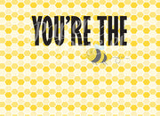 You're the Bee's Knees Care Package Sticker Kit