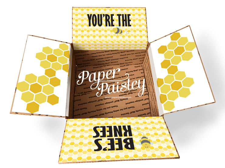 You're the Bee's Knees Care Package Sticker Kit