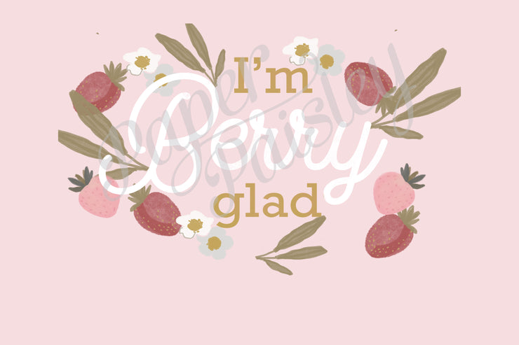 Berry Glad You are Mine Care Package Sticker Kit