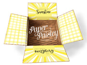 Box of Sunshine Care Package Sticker Kit