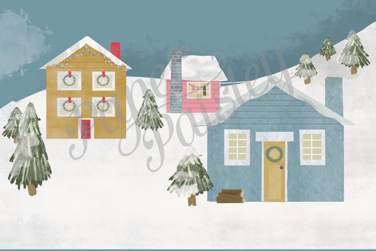 Christmas Cheer Care Package Sticker Kit