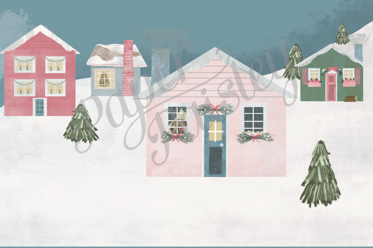 Christmas Cheer Care Package Sticker Kit