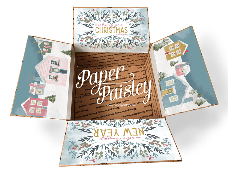 Christmas Cheer Care Package Sticker Kit