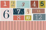 Christmas Countdown Care Package Sticker Kit