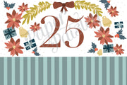 Christmas Countdown Care Package Sticker Kit