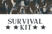Deployment Survival Kit Care Package Sticker Set