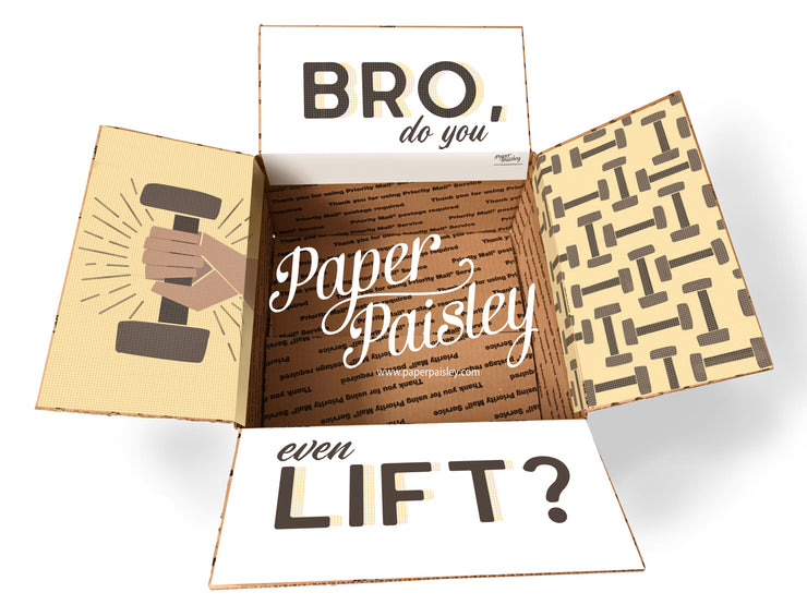 Do You Even Lift Bro Care Package Sticker Kit
