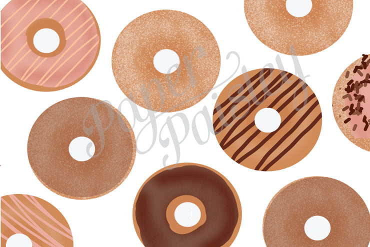 Donut Forget I Love You Care Package Sticker Kit