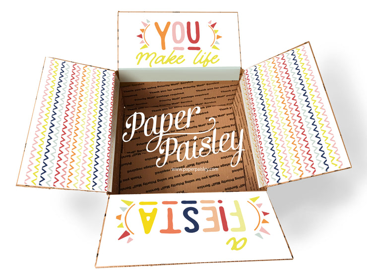 You Make Life a Fiesta Care Package Sticker Kit