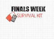 Finals Week Survival Kit Care Package Sticker Kit