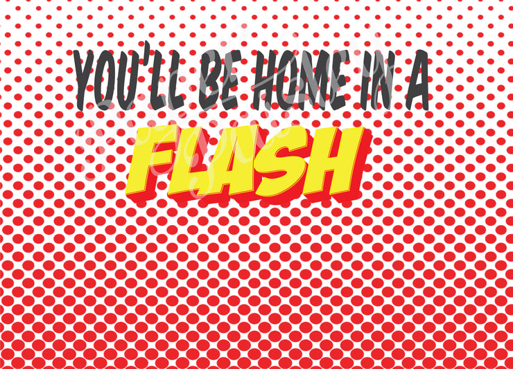 Flash Care Package Sticker Kit