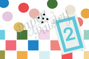 Game Night Care Package Sticker Kit