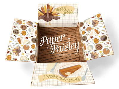 Gobble Till You Wobble Care Package Sticker Kit