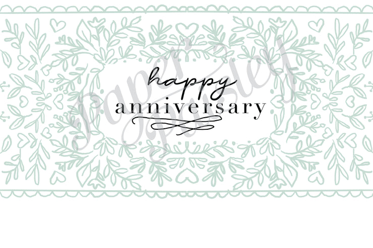 Happy Anniversary Care Package Sticker Kit