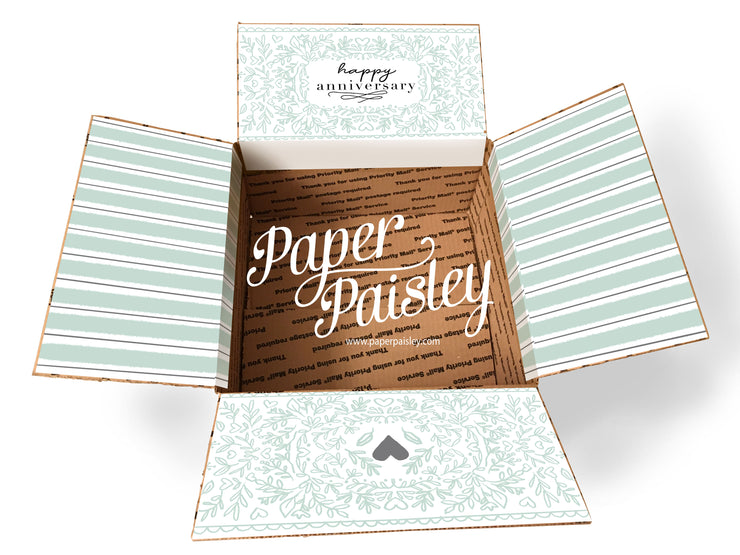 Happy Anniversary Care Package Sticker Kit