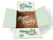 Happy Birthday Sprinkles Care Package Sticker Kit