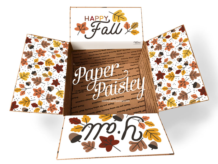 Happy Fall Y'all Care Package Sticker Kit