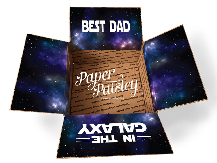 Best Dad in the Galaxy Care Package Sticker Kit