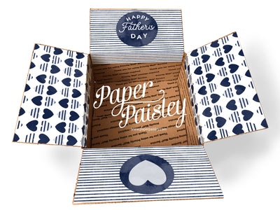 Happy Father's Day Care Package Sticker Kit