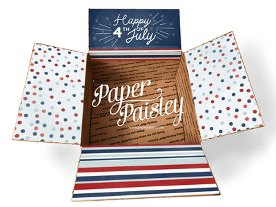 4th of July Care Package Sticker Kit