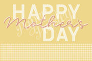 Happy Mother's Day Floral Care Package Sticker Kit