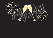 Happy New Year Care Package Sticker Kit
