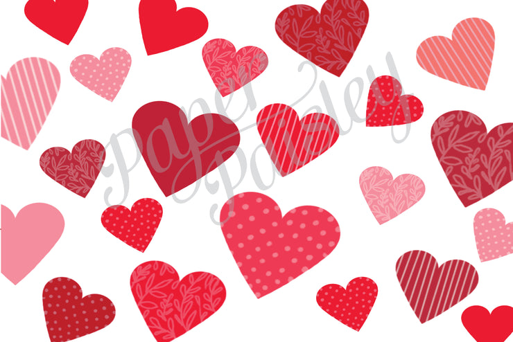 Happy Valentine's Day Care Package Sticker Kit