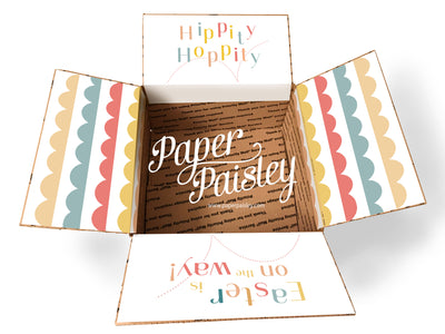 Hippity Hoppity Easter's On It's Way Care Package Sticker Kit